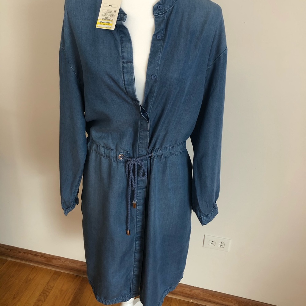Jean dress NWT